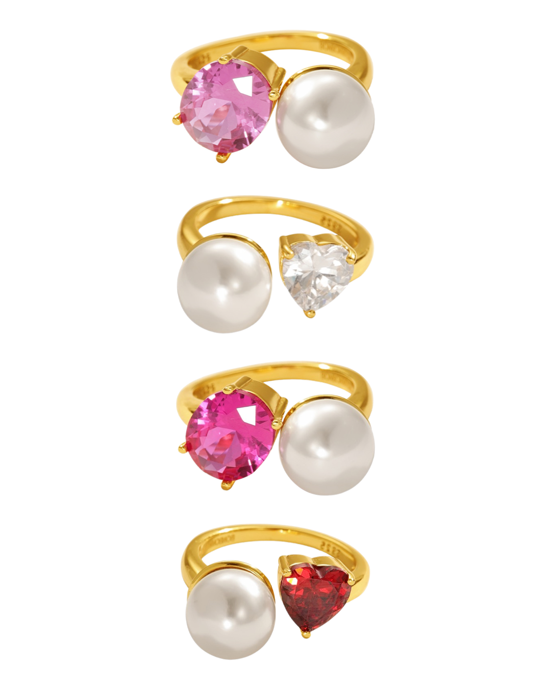 GUMDROP DUO RING (ADJUSTABLE)