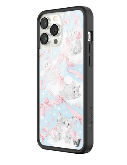 wildflower kitten around iphone 13promax case