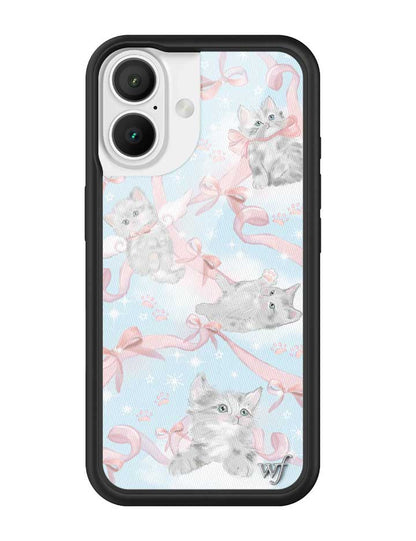 Wildflower Kitten Around iPhone 16 Case