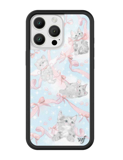 Wildflower Kitten Around iPhone 16 Pro Max Case