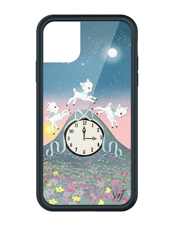 Wildflower iPhone case 11 Laufey Collab Clock Cute