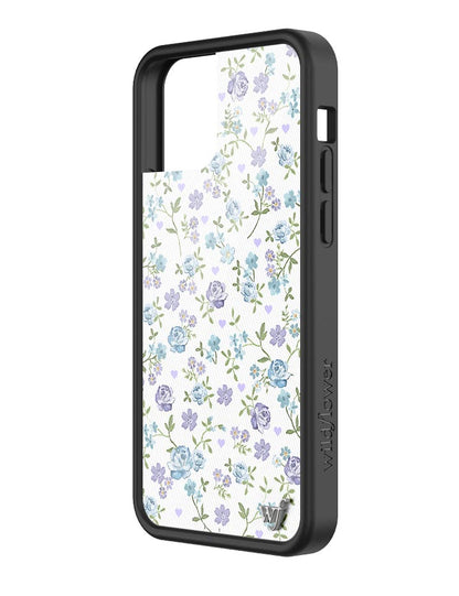 Wildflower Lilac And Blue Floral iPhone 12 12 Pro Case