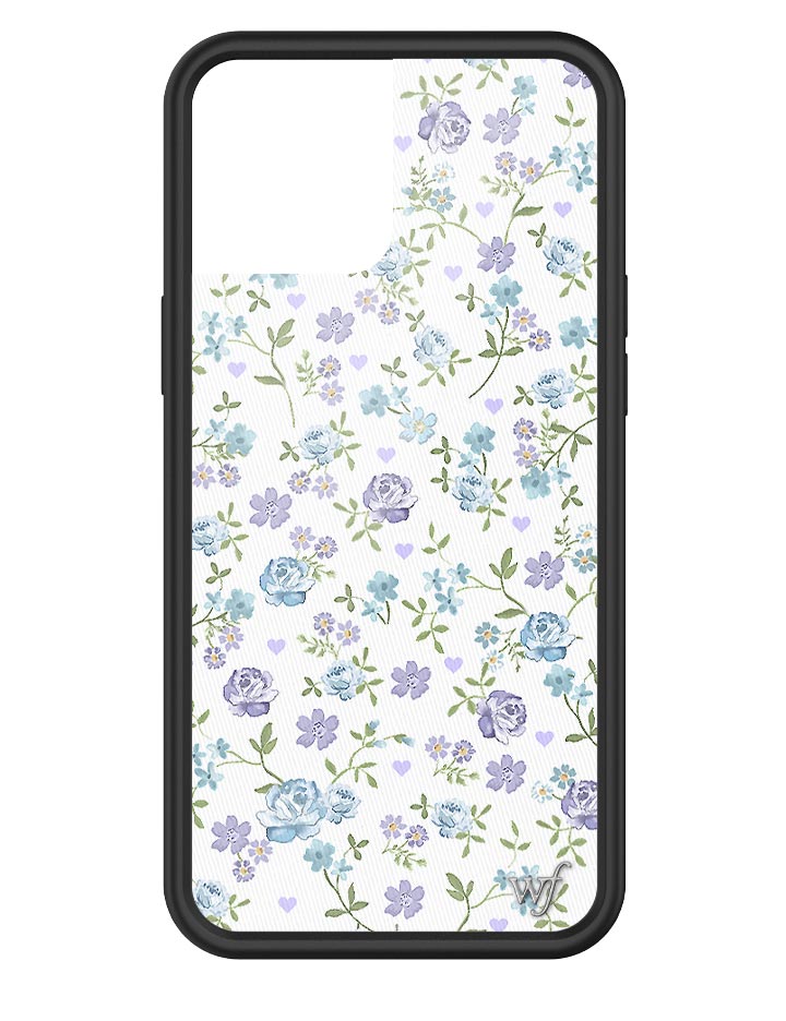 Wildflower Lilac And Blue Floral iPhone 12 Pro Max Case