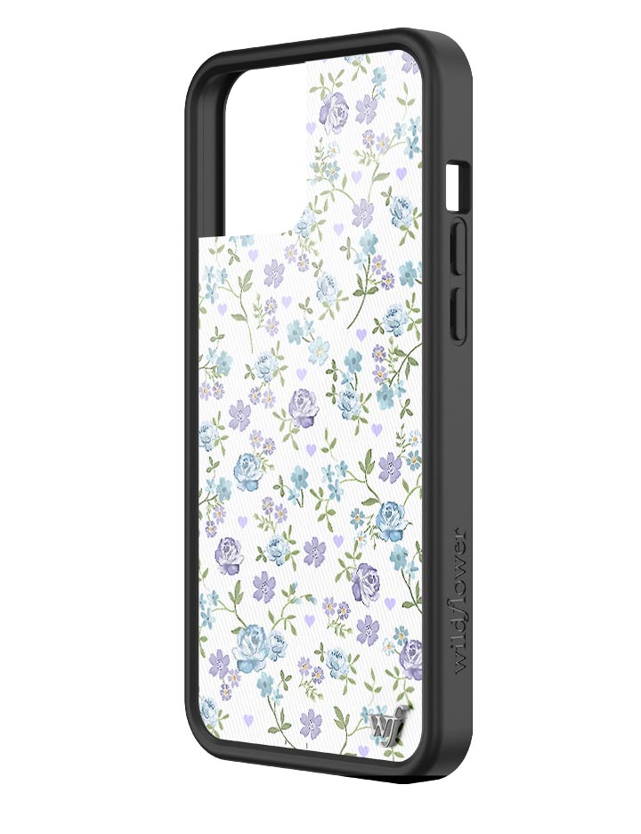 Wildflower Lilac And Blue Floral iPhone 12 Pro Max Case