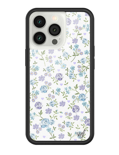 Wildflower Lilac And Blue Floral iPhone 13 Pro Case