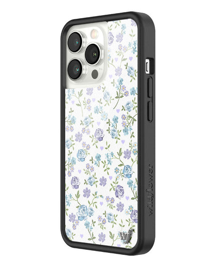 Wildflower Lilac And Blue Floral iPhone 13 Pro Case