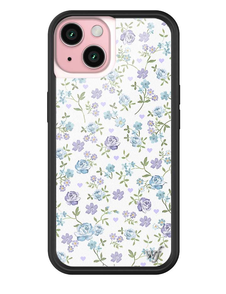 Wildflower Cases Lilac Blue Floral, Compatible with Apple