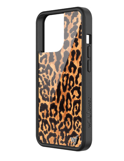 Wildflower Leopard Love iPhone 13 Pro Case