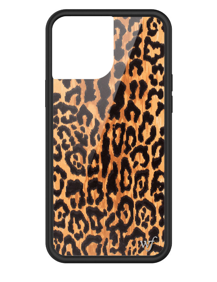 Wildflower Leopard Love iPhone 13 Pro Max Case