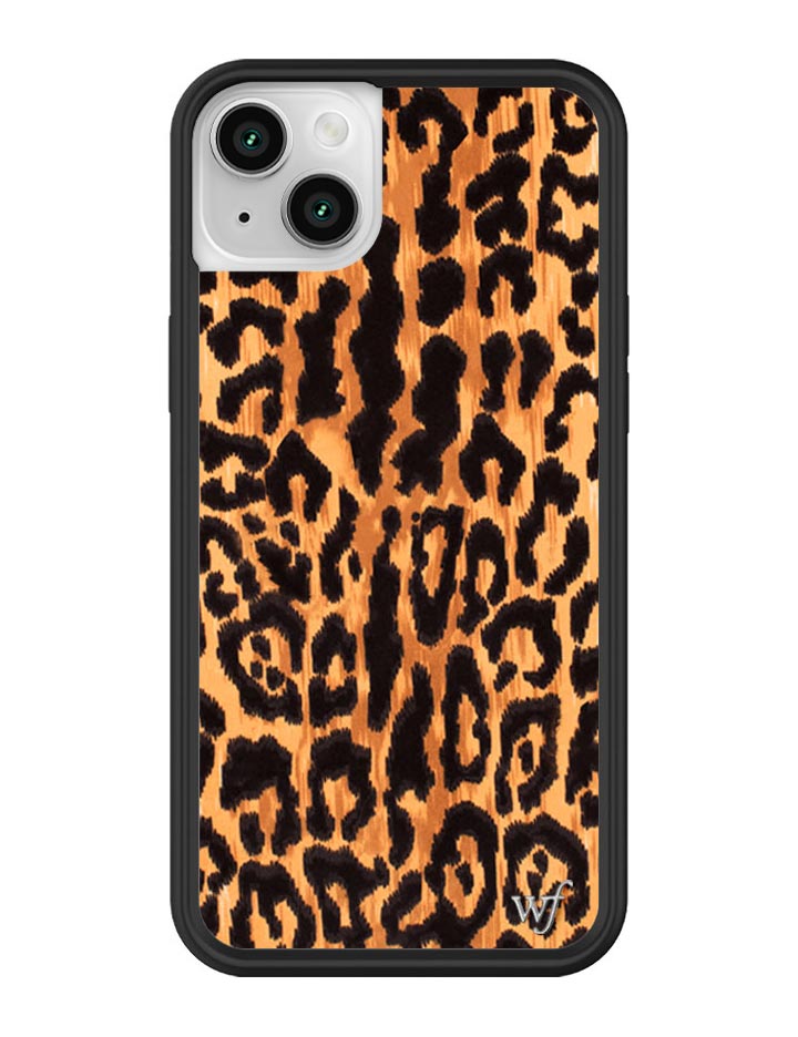 Wildflower Leopard Love iPhone 14 Case