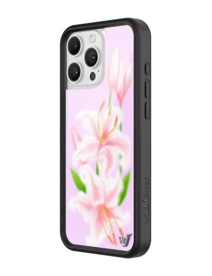 Wildflower iPhone case 16 Pro Max Sweet Lily Lilac Cute