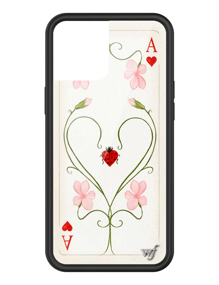 Wildflower iPhone case 12 Pro Max Lila Moss Heart Pink Cute