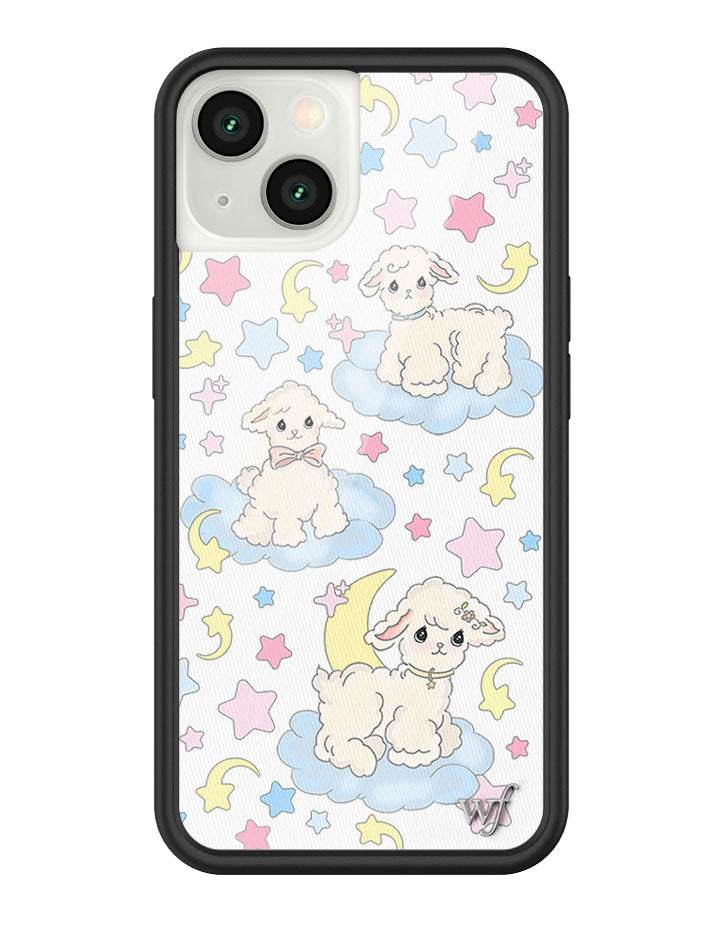 Wildflower Lullaby Lambs iPhone 13 Case