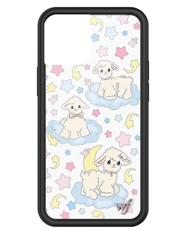 Wildflower Lullaby Lambs iPhone 13 Case