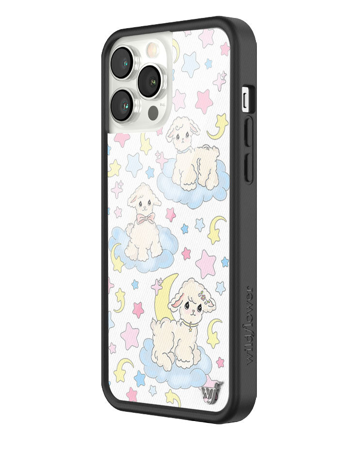 Wildflower Lullaby Lambs iPhone 13 Pro Max Case