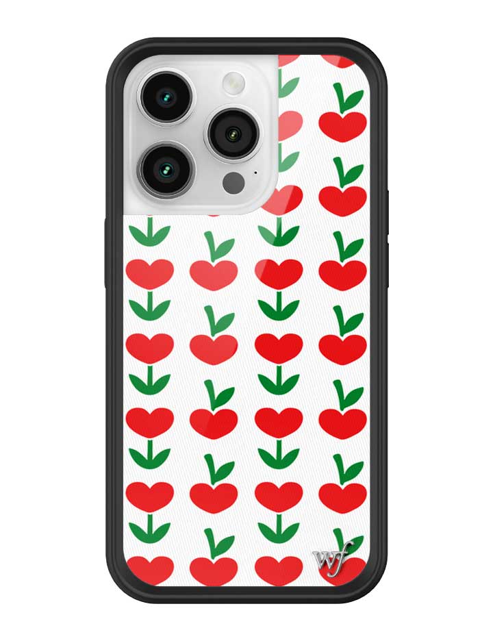 Wildflower iPhone case 14 Pro Love Blooms Hearts Cute