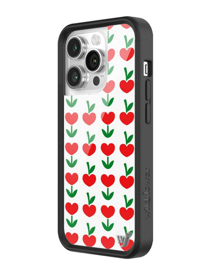 Wildflower iPhone case 14 Pro Love Blooms Hearts Cute