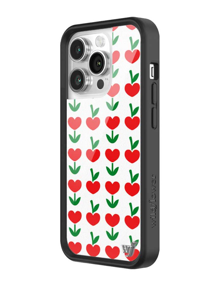 Wildflower iPhone case 14 Pro Love Blooms Hearts Cute