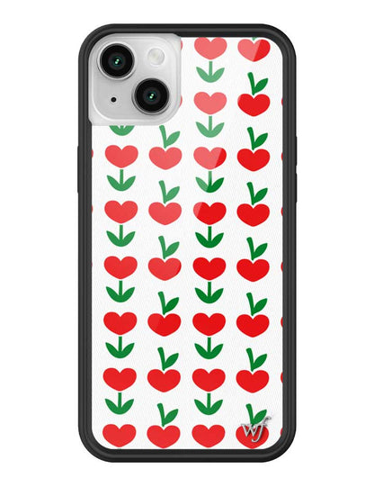 Wildflower iPhone case 14 Plus Love Blooms Hearts Cute