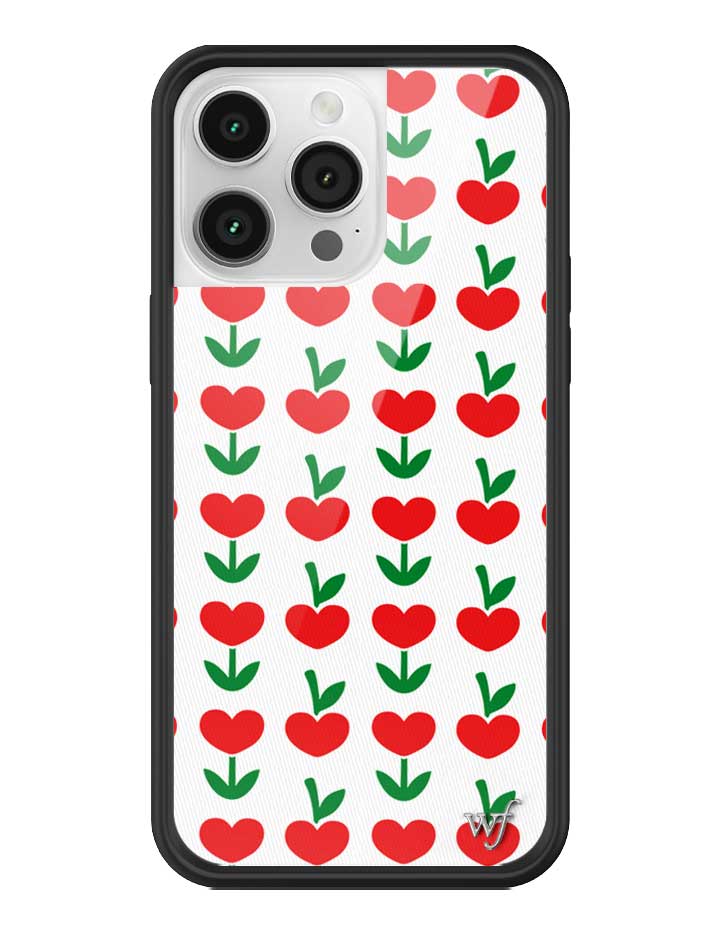 Wildflower iPhone case 14 Pro Max Love Blooms Hearts Cute