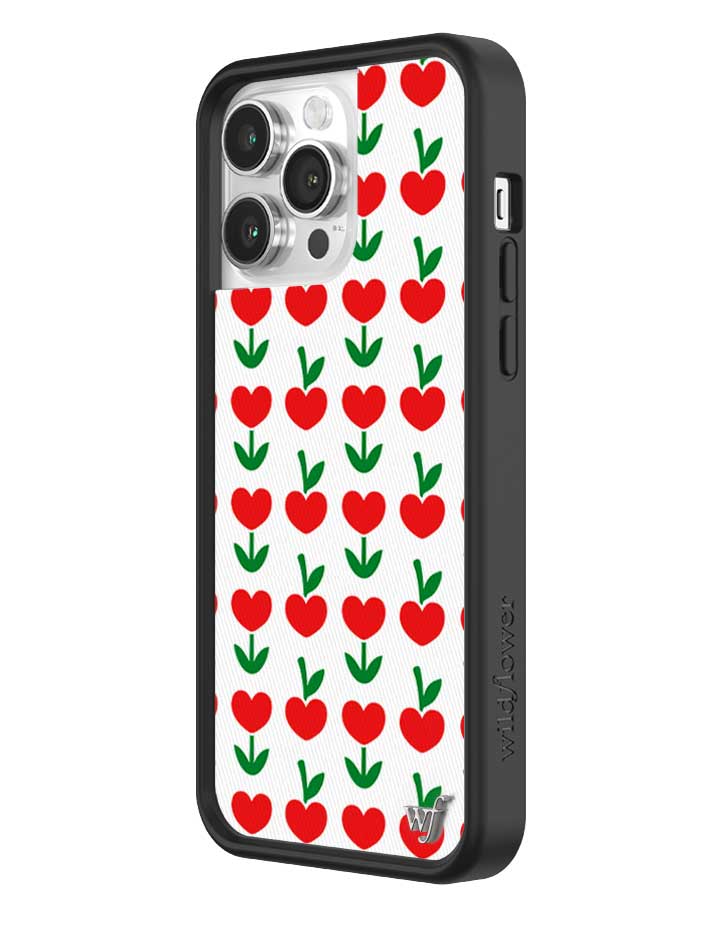 Wildflower iPhone case 14 Pro Max Love Blooms Hearts Cute