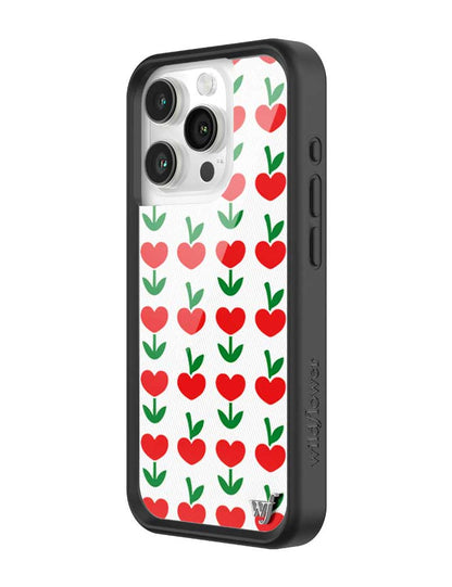 Wildflower iPhone case 15 Pro Love Blooms Hearts Cute