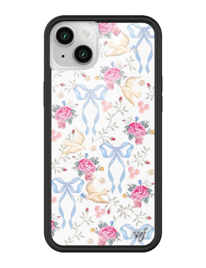 Wildflower Lovey Dovey iPhone 14 Case