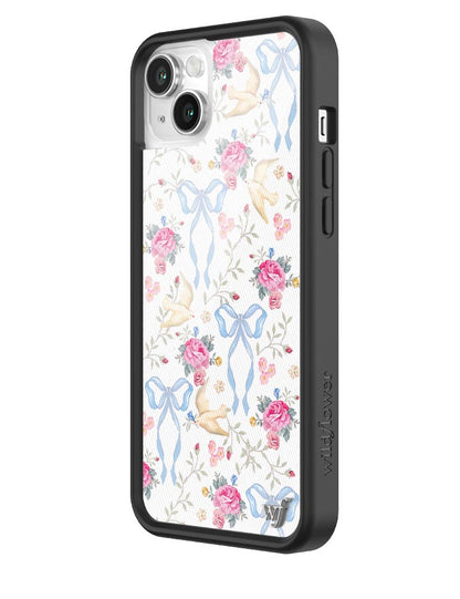 Wildflower Lovey Dovey iPhone 14 Plus Case