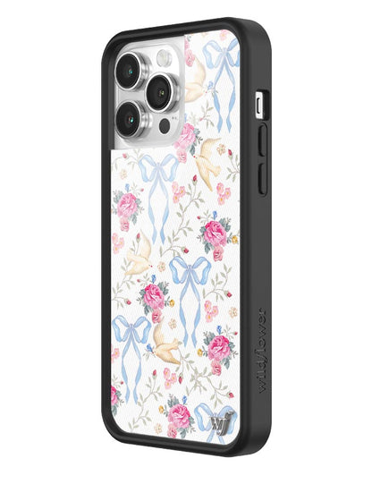 Wildflower Lovey Dovey iPhone 14 Pro Max Case