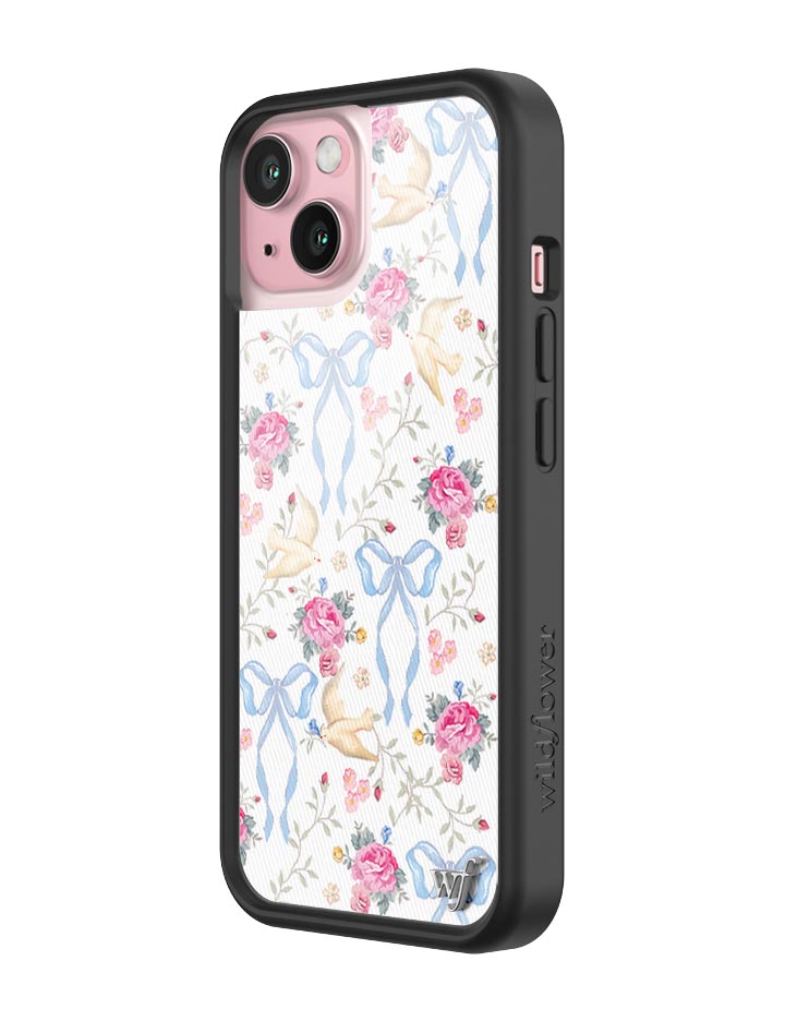 Wildflower Lovey Dovey iPhone 15 Case