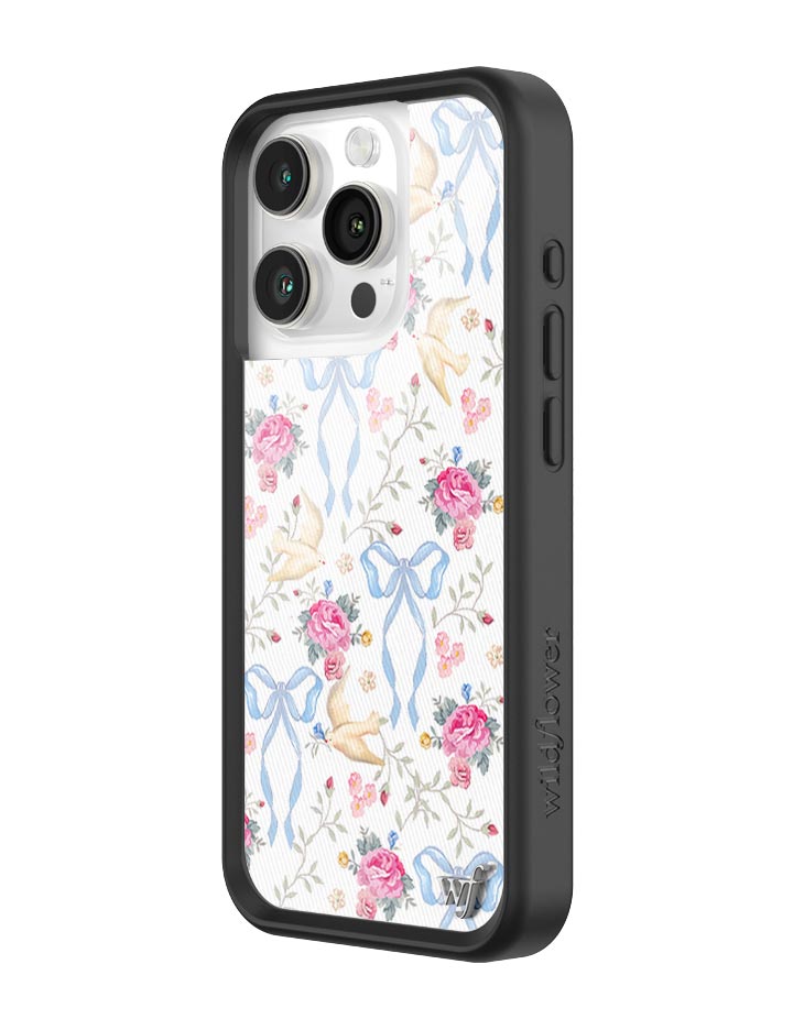 Wildflower Lovey Dovey iPhone 15 Pro Case