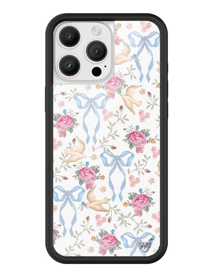 Wildflower Lovey Dovey iPhone 16 Pro Max Case