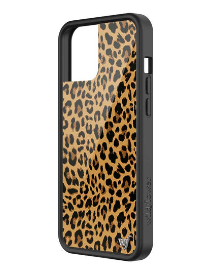 Wildflower iPhone case 12 Pro Max Meow Leopard Black Tan 2