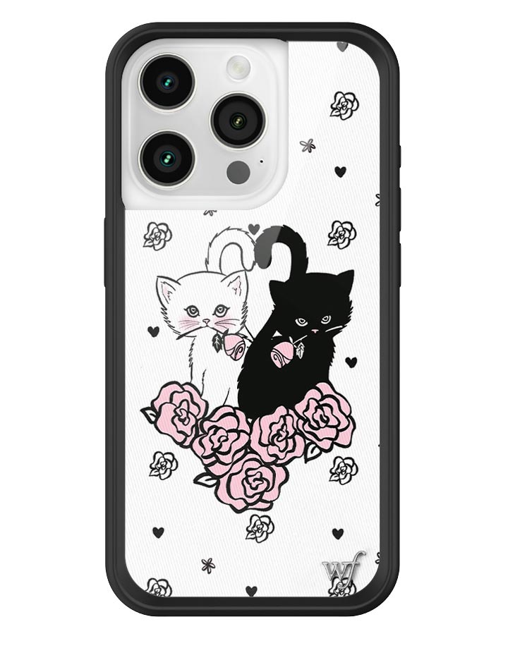 Wildflower Kittens iPhone 15 Pro Case