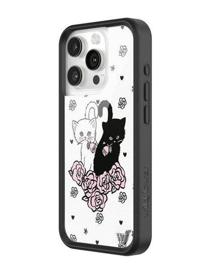 Wildflower Kittens iPhone 15 Pro Case