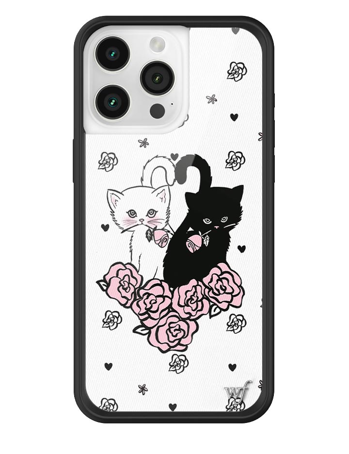 Wildflower Kittens iPhone 15 Pro Max Case