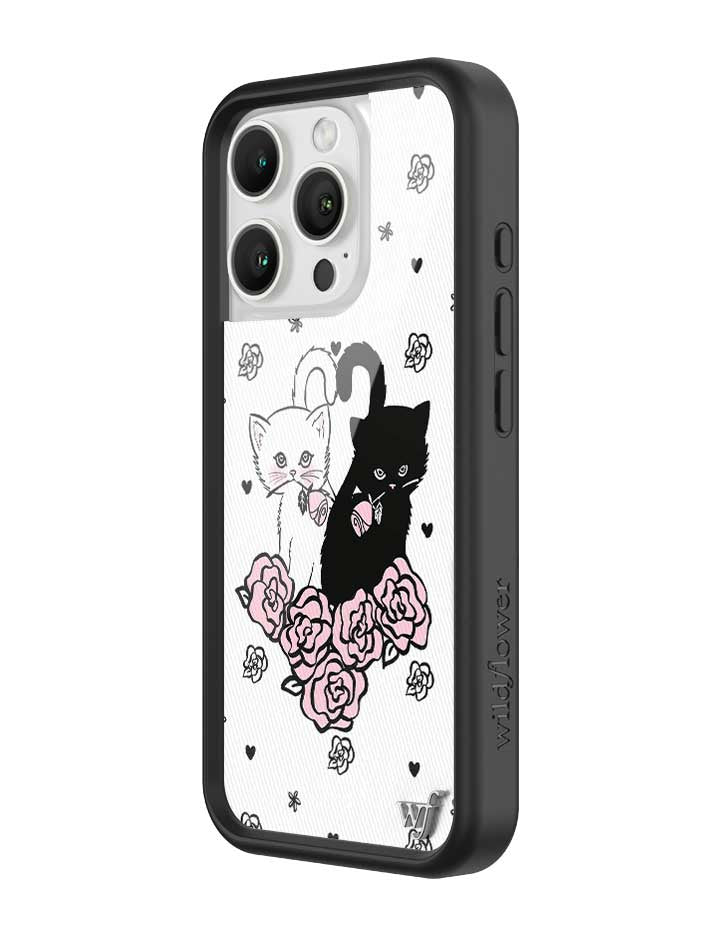 Wildflower Kittens iPhone 16 Pro Case