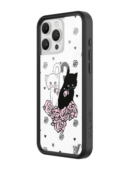 Wildflower Kittens iPhone 16 Pro Max Case