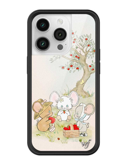 Wildflower iPhone case 14 Pro Mice Friends Animals Cute