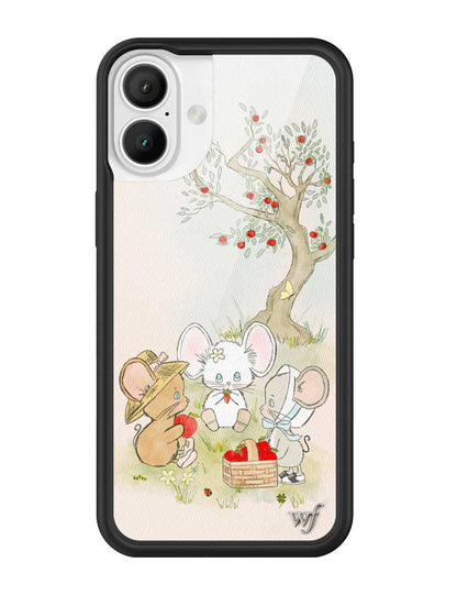 Wildflower iPhone case 16 Plus Mice Friends Animals Cute