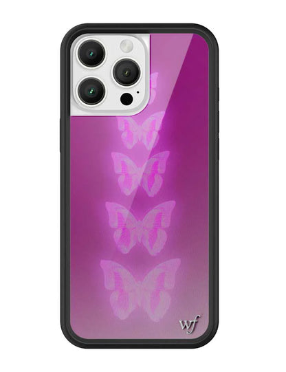 Neon Butterfly iPhone Case