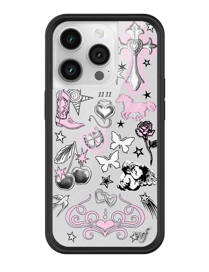 Wildflower Nessa Barrett iPhone 14 Pro Case