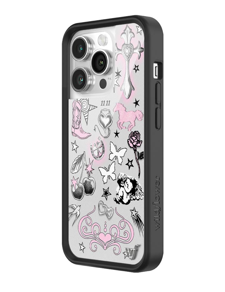 Wildflower Nessa Barrett iPhone 14 Pro Case