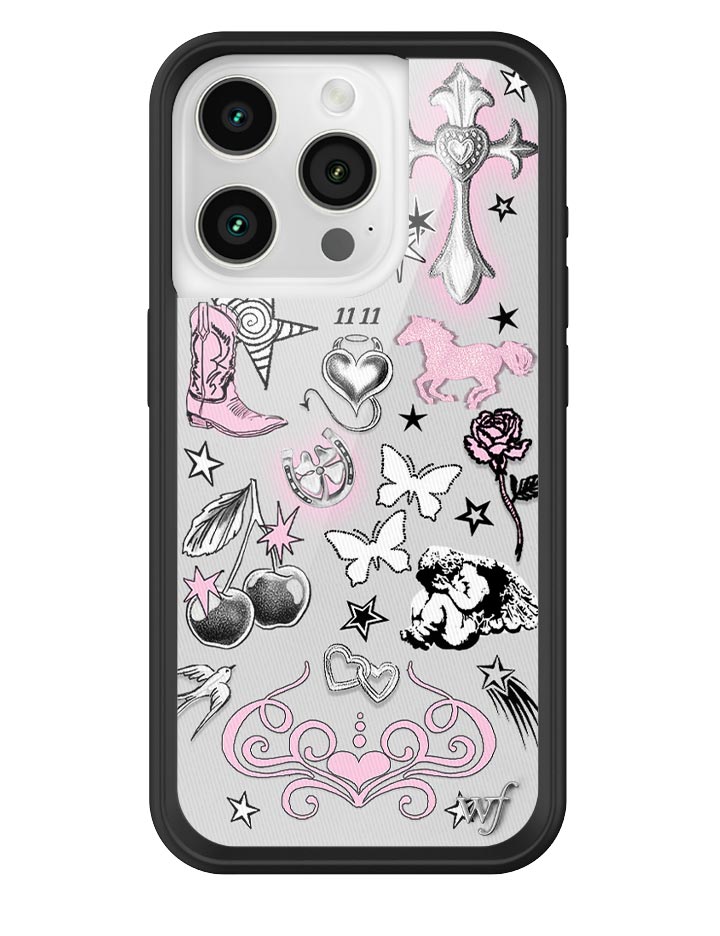 Wildflower Nessa Barrett iPhone 15 Pro Case