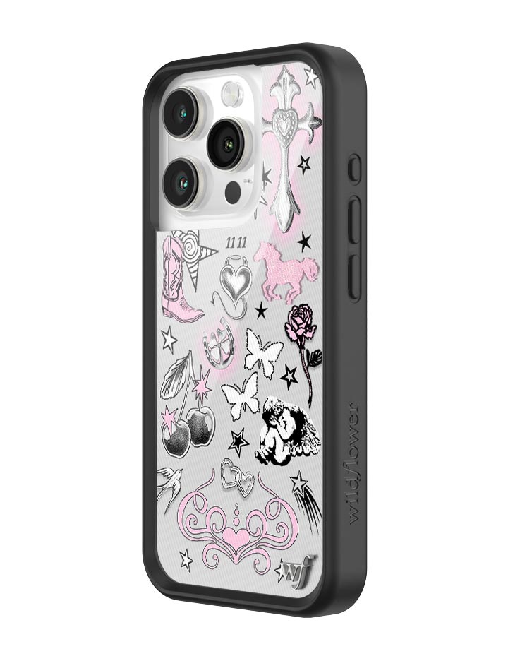 Wildflower Nessa Barrett iPhone 15 Pro Case