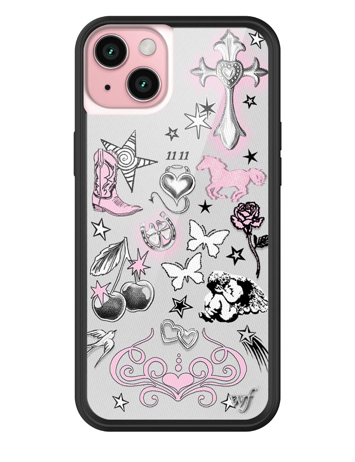 Wildflower Nessa Barrett iPhone 15 Plus Case