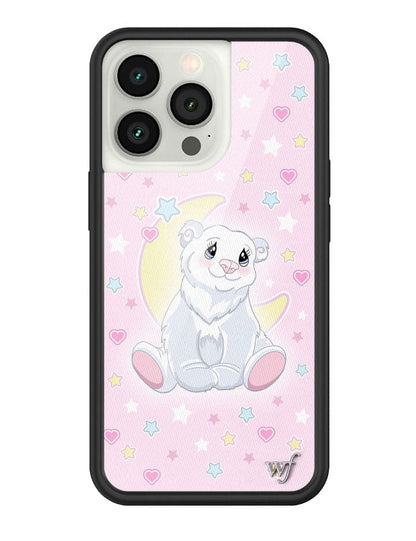 Wildflower Polar Bear Princess iPhone 13 Pro Case