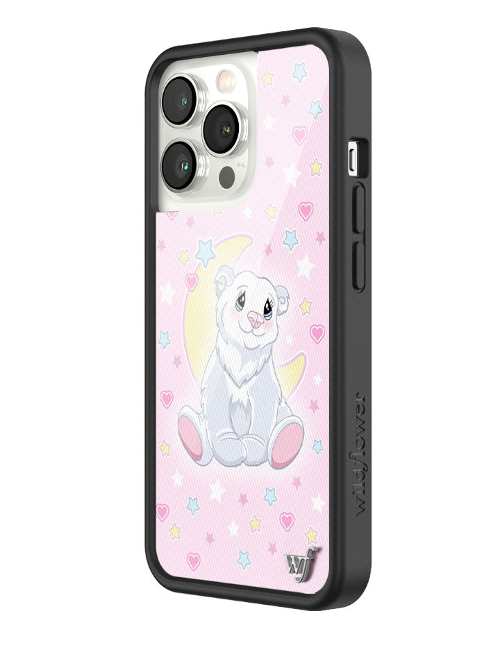 Wildflower Polar Bear Princess iPhone 13 Pro Case