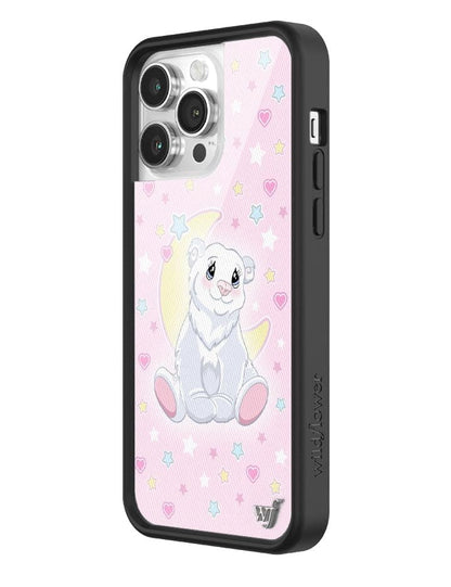 Wildflower Polar Bear Princess iPhone 14 Pro Max Case