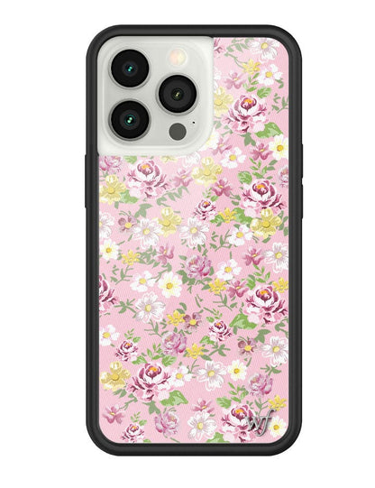 wildflower daisy lynn floral iphone 13 pro case